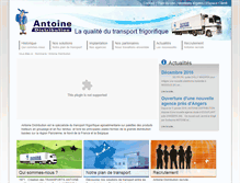 Tablet Screenshot of antoinedistribution.fr